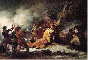 John Trumbull The Death of Montgomery in the Attack on Quebec Germany oil painting artist